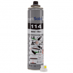MarkSolid 114 Laser Mark Spray Schwarz für Metall, 300 ml