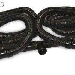 Hose kit - laser double 50mm with T piece and sleeve (2 x 4m of 50mm hose, T piece and 2 x nozzle assembly)