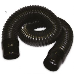 Hose kit - laser 1.5m 75mm flex with cuffs